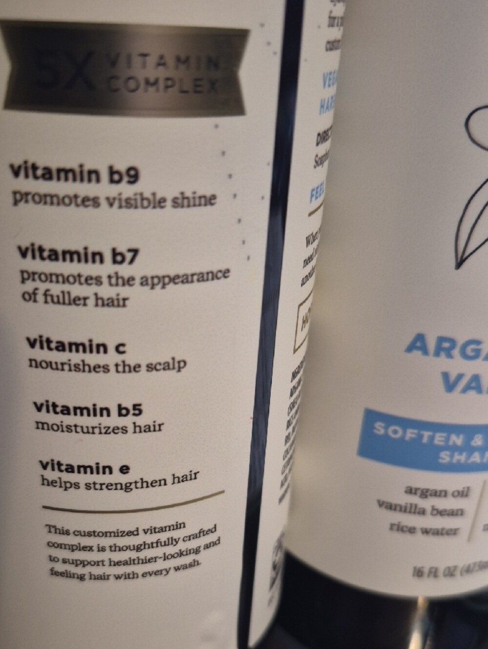 Soapbox Argan Oil & Vanilla Softening Shampoo - You Get Two! - Picture 3 of 4